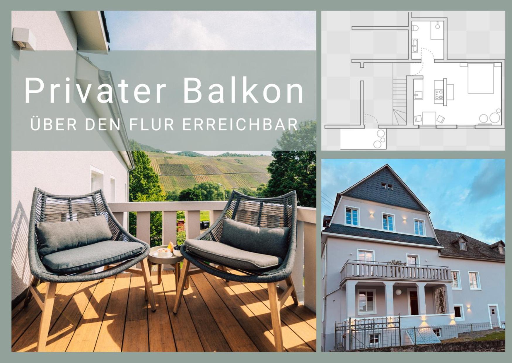Gut Foersterlay - Exklusive Boutique Apartments Im Historischen Winzerhaus Direkt An Der Mosel Lösnich エクステリア 写真